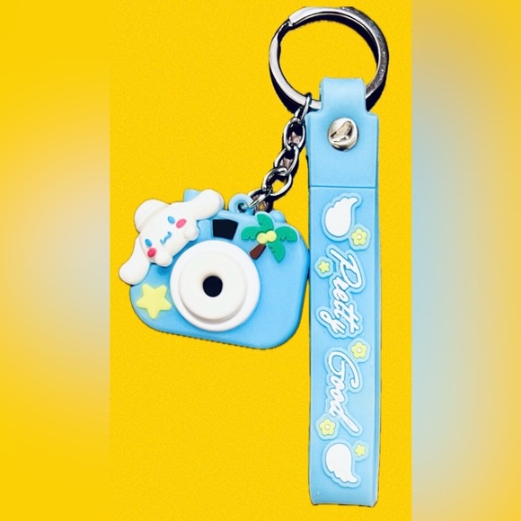 Hello Kitty ⭐️ Friend Cinnamonroll Keychain Flashing Pen Gift New - Picture 3 of 7